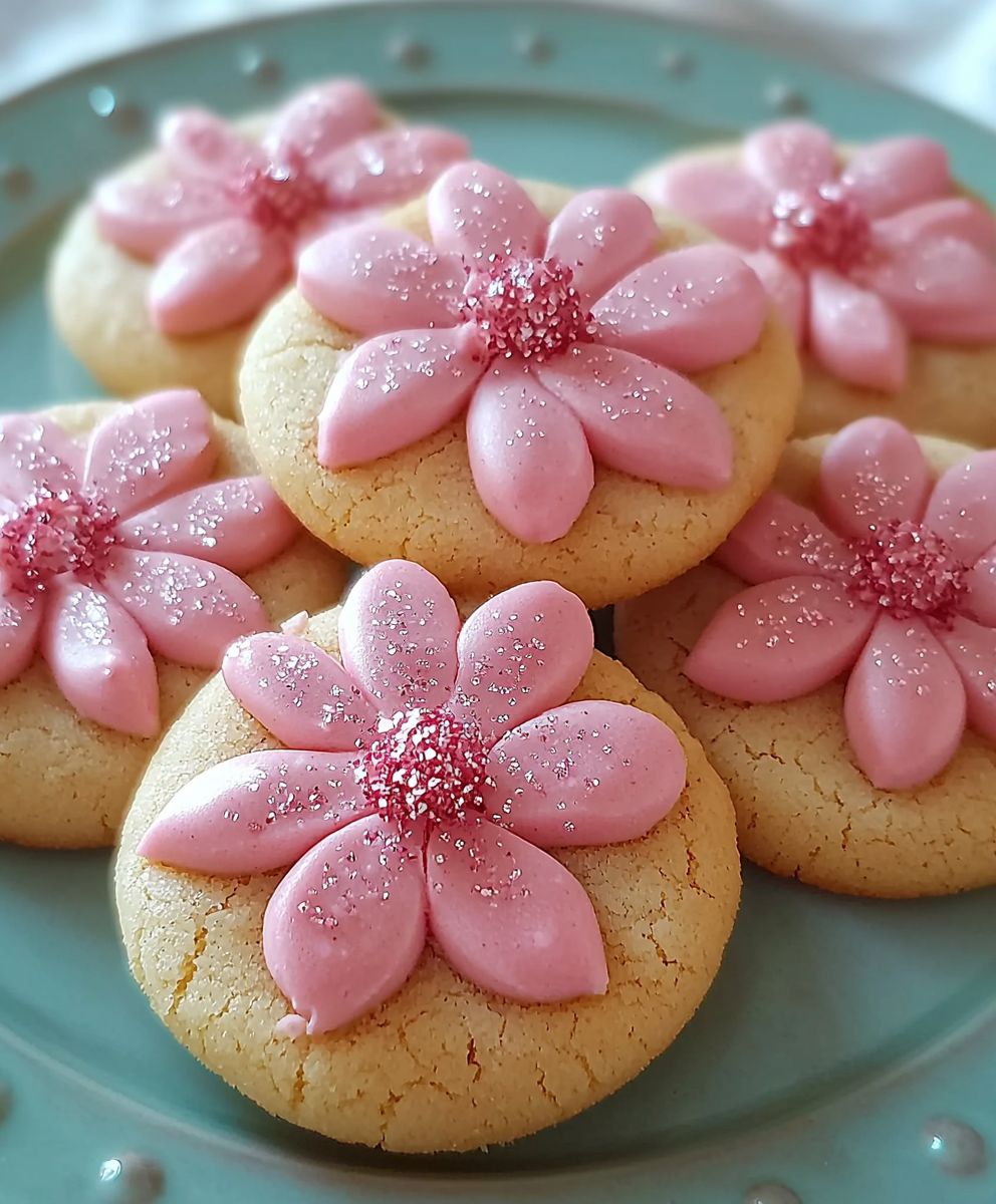 Frühlingsblüten Plätzchen backen