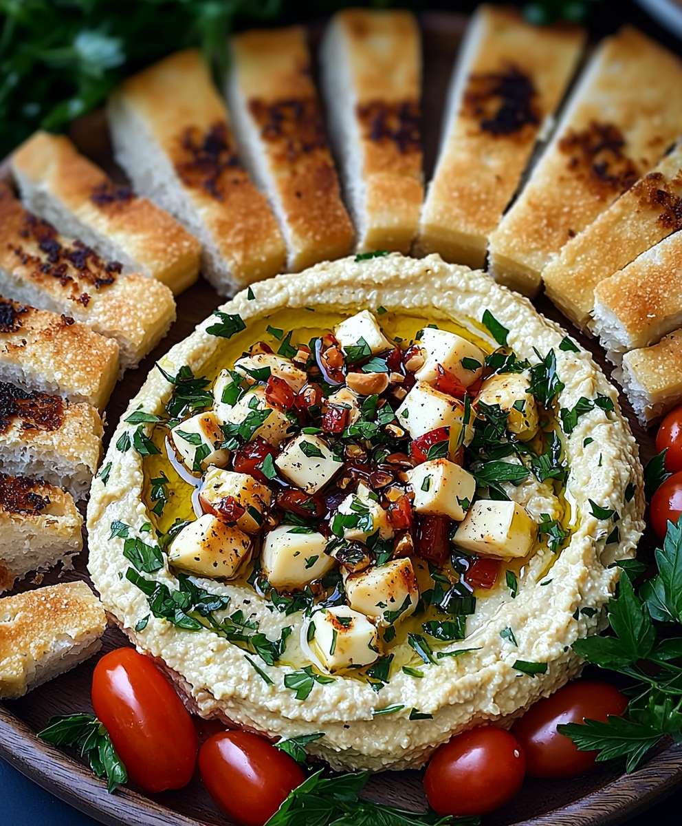 Hummus Party Dip Platte