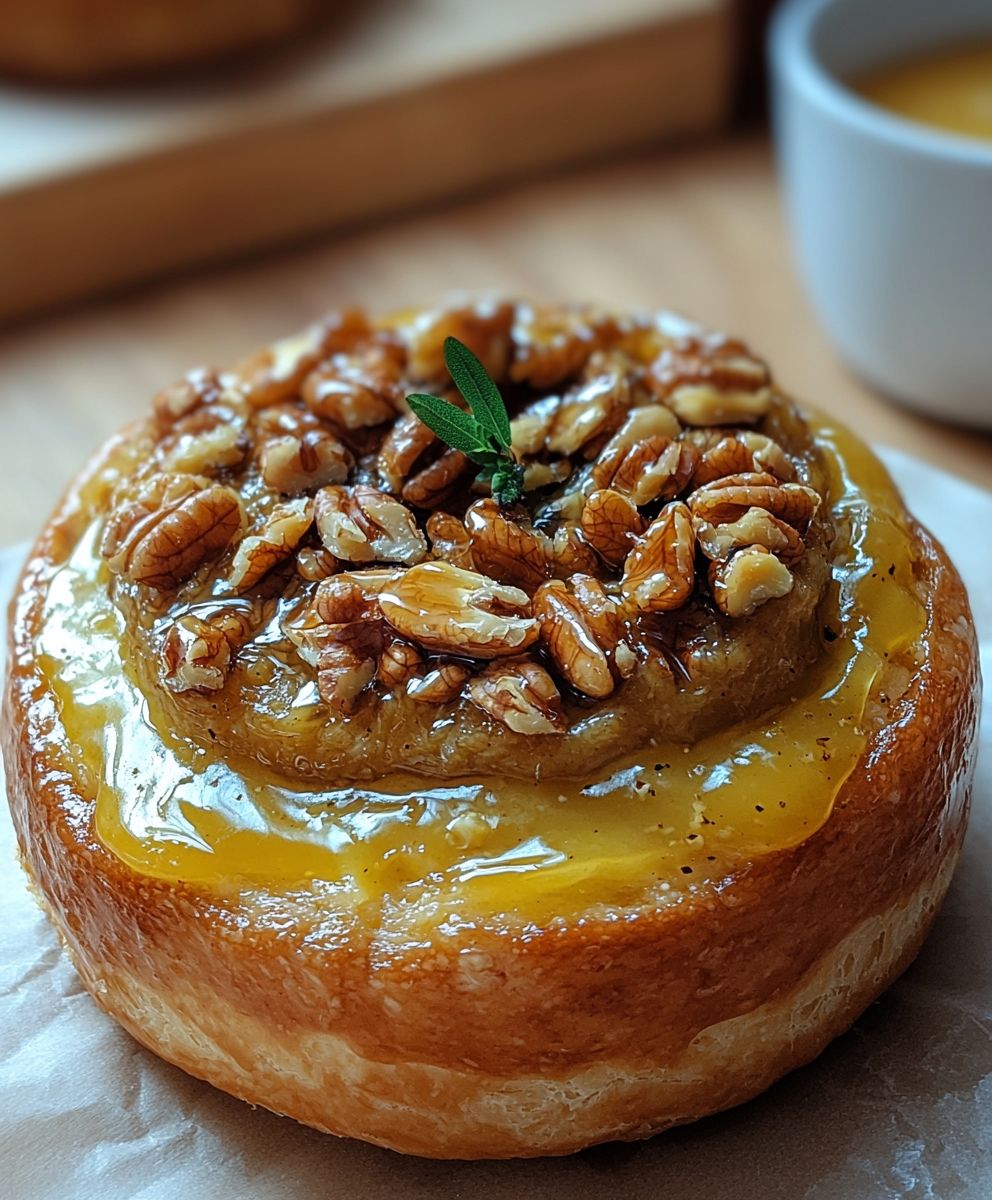 Walnussbrötchen backen