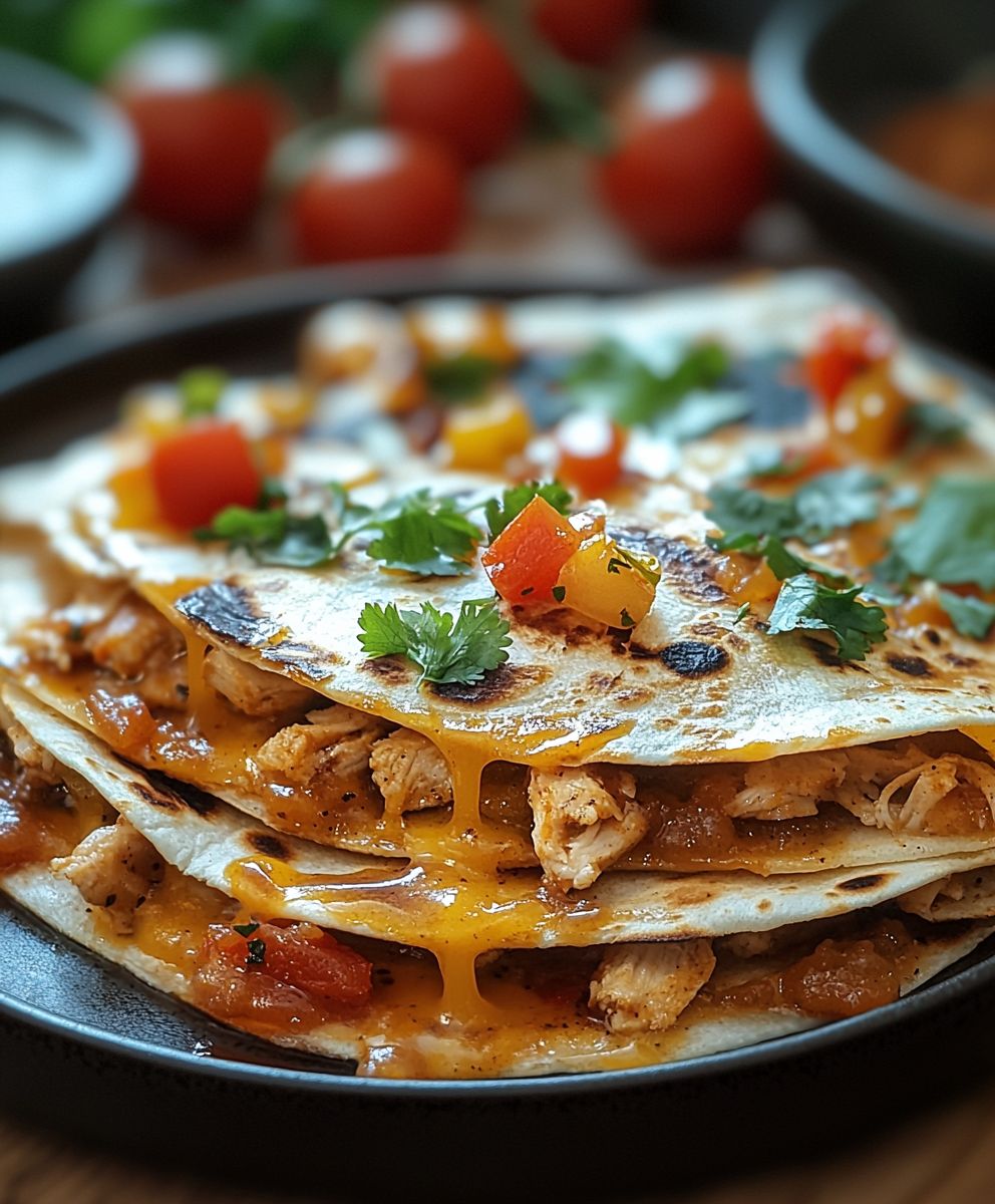 Hähnchen Quesadilla einfach
