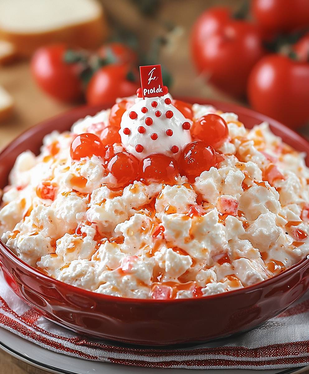 Feuerball Fluff Salat