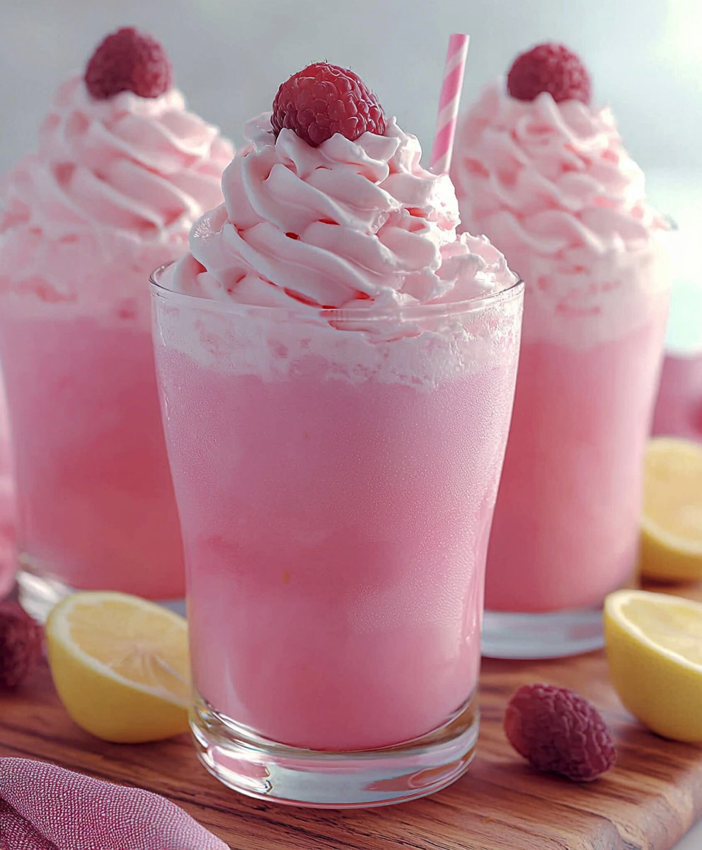 Geschlagene Rosa Limonade