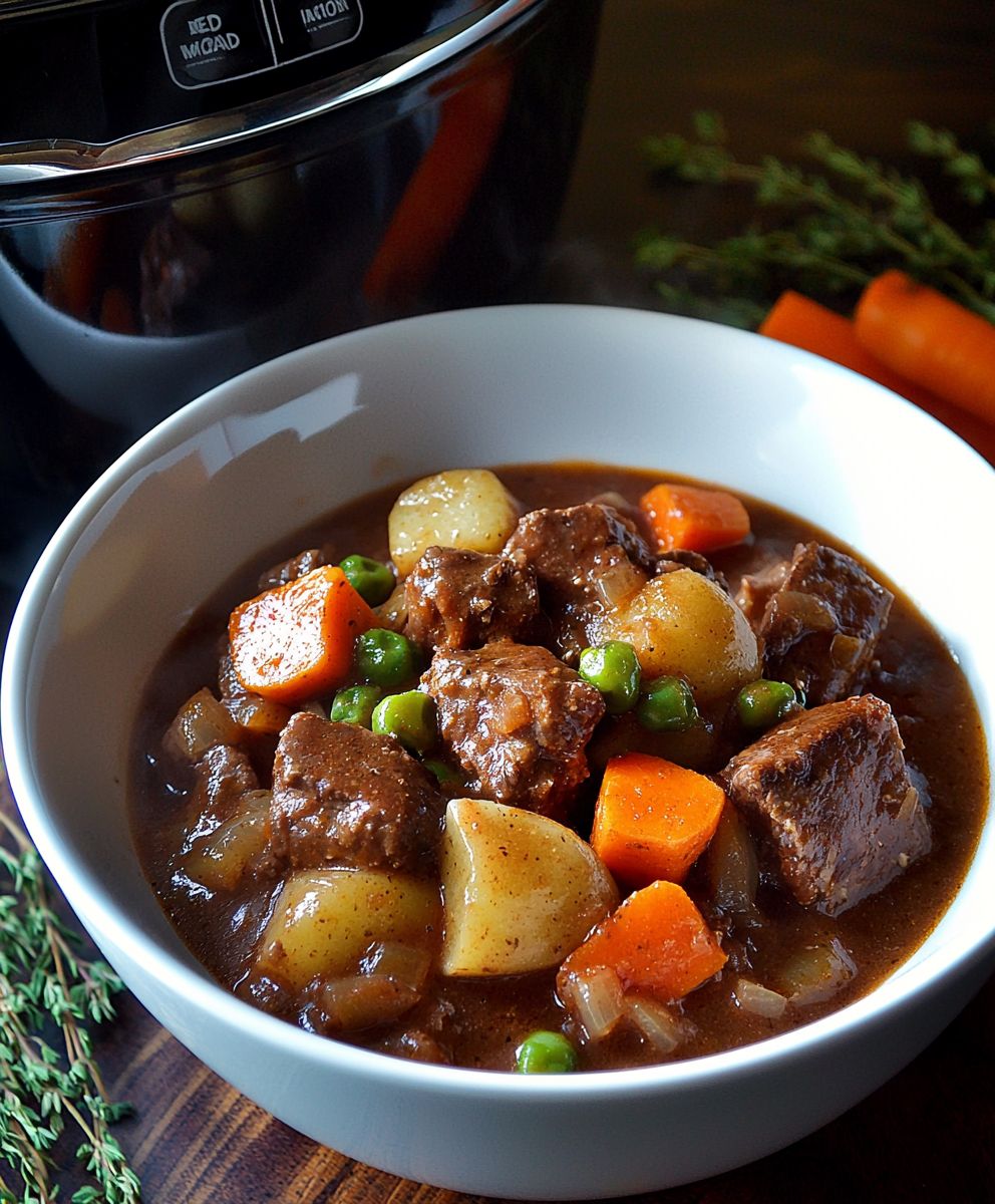 Slow Cooker Rindfleischeintopf
