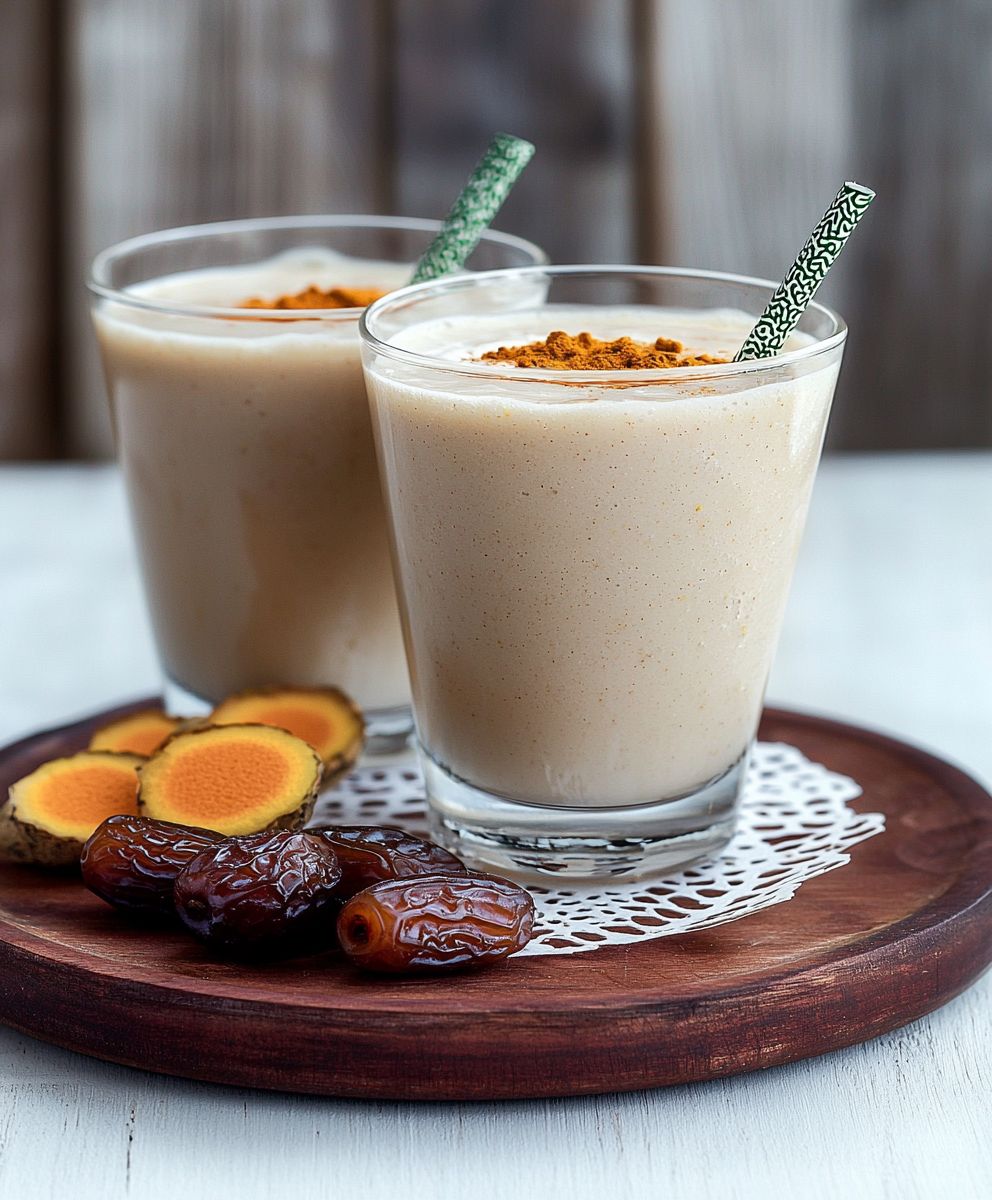 Dattel Kurkuma Shake