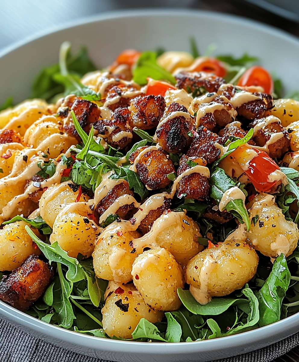 Gnocchi BigMäc Salat