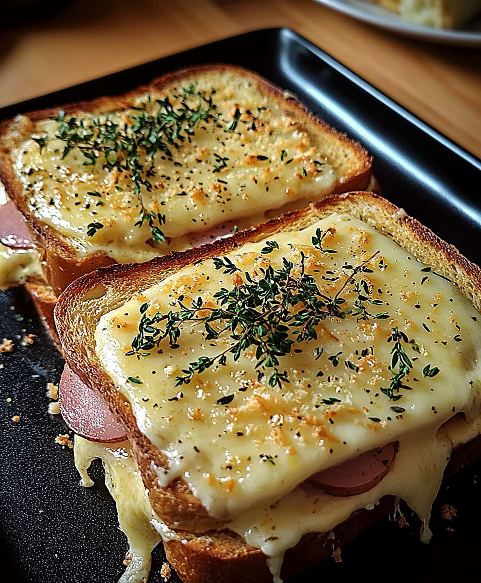 Croque Monsieur Bistro Stil