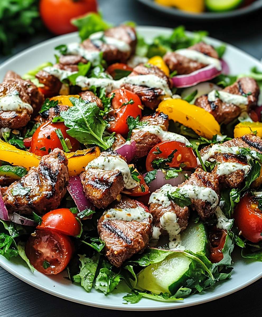 Low Carb Döner Salat