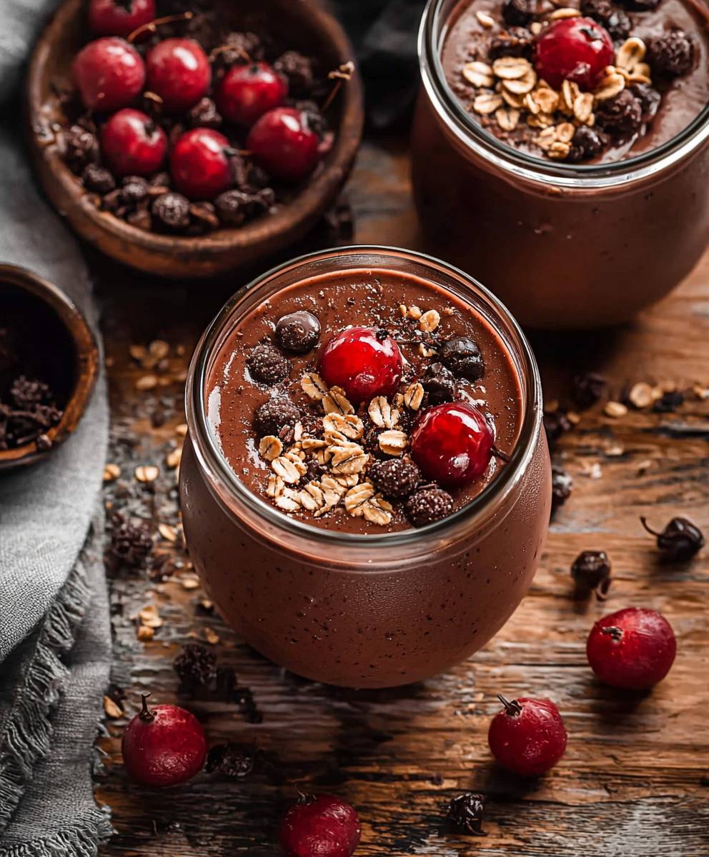 Schwarzwälder Kirsch Smoothie
