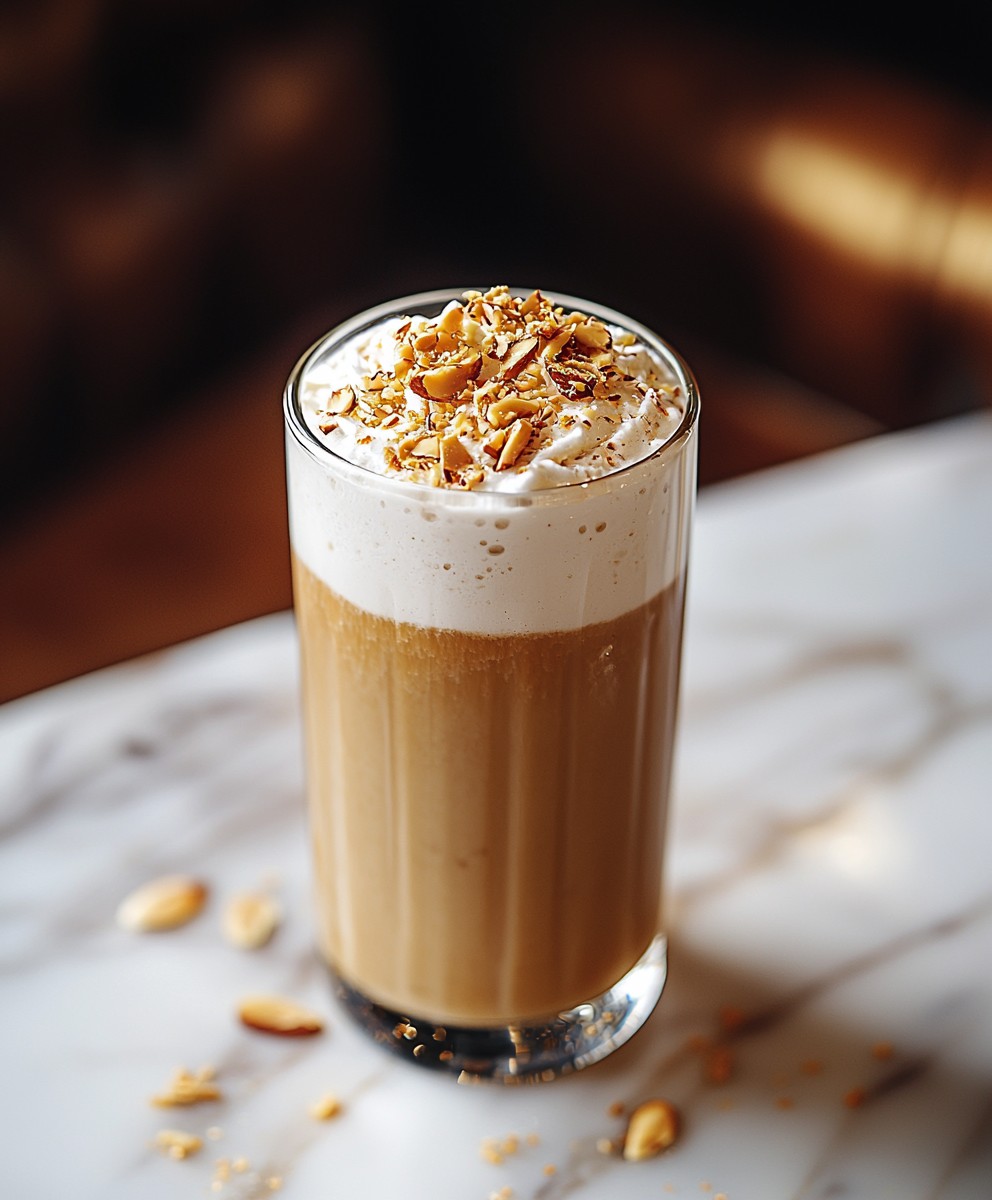 Vanille Mandel Frozen Latte