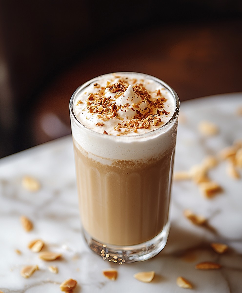 Vanille Mandel Frozen Latte