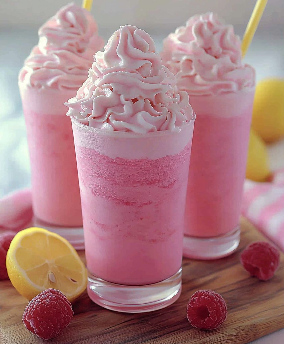 Geschlagene Rosa Limonade