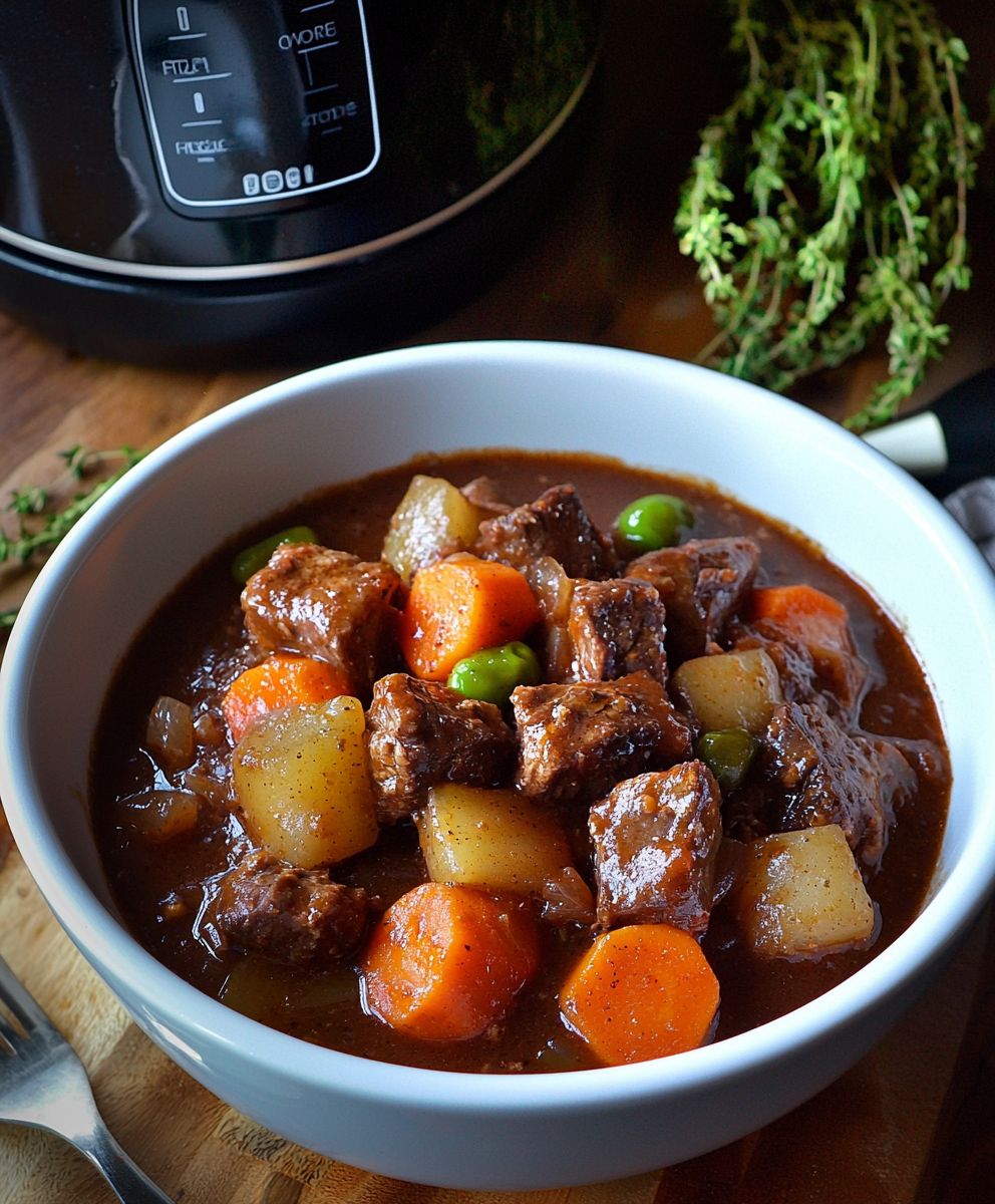 Slow Cooker Rindfleischeintopf