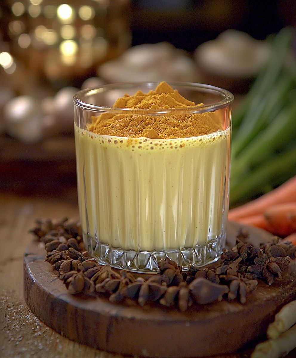 Gewürzmilch mit Nelken