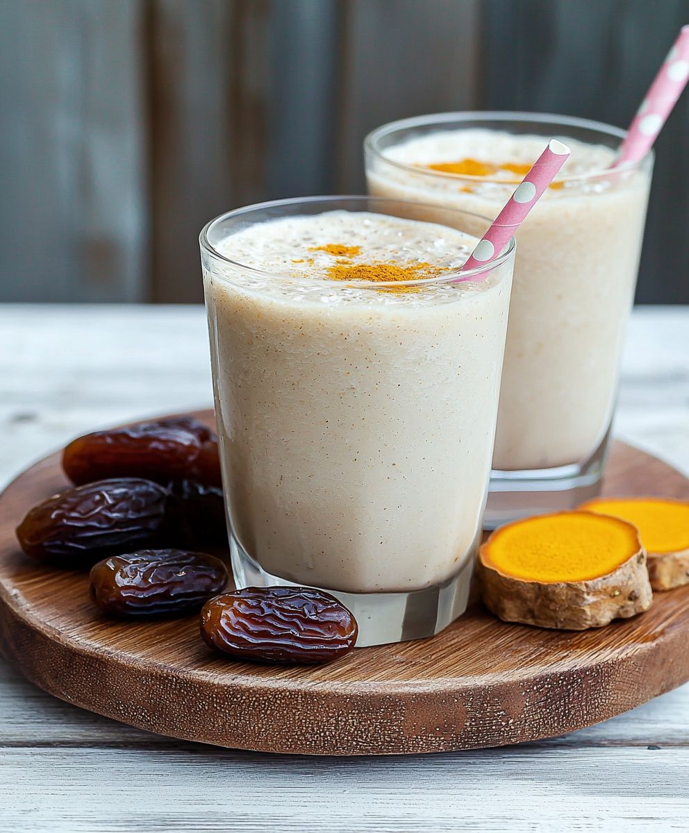Dattel Kurkuma Shake