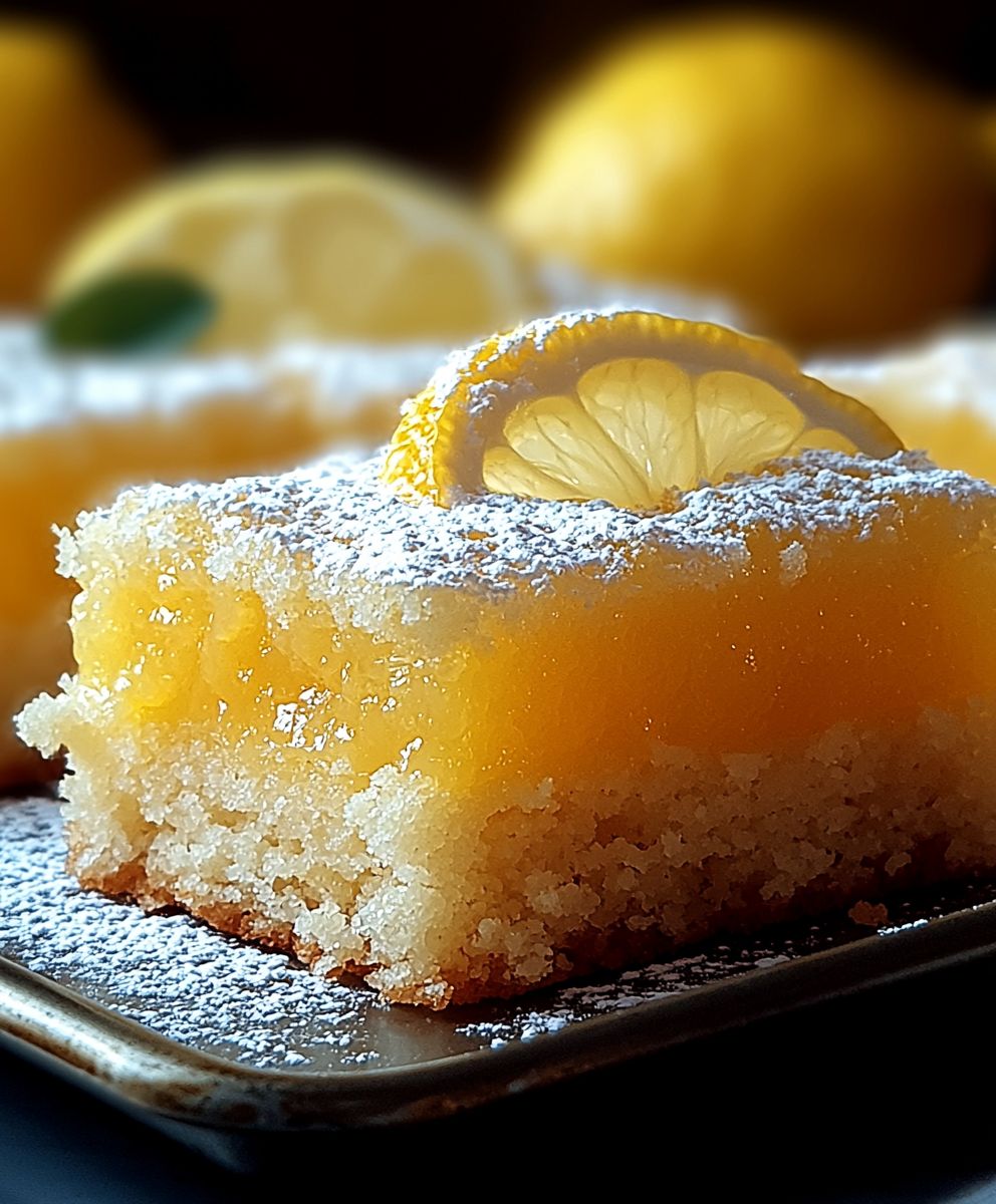 Zitronenkuchen Blech saftig