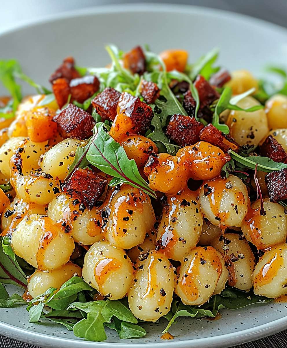 Gnocchi BigMäc Salat