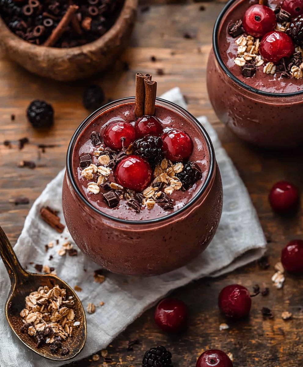 Schwarzwälder Kirsch Smoothie