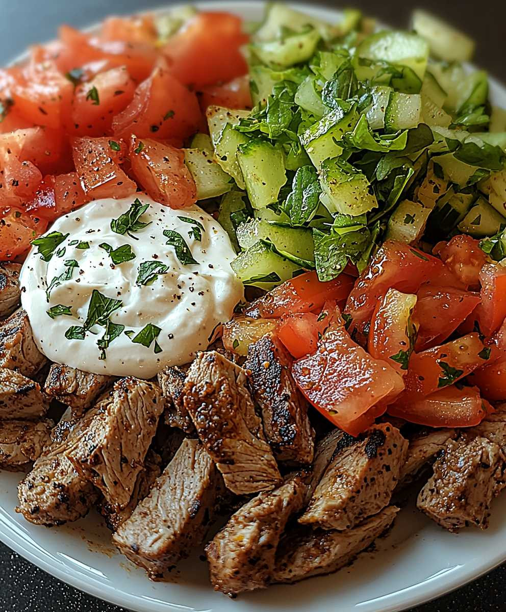 Low Carb Gyros Teller
