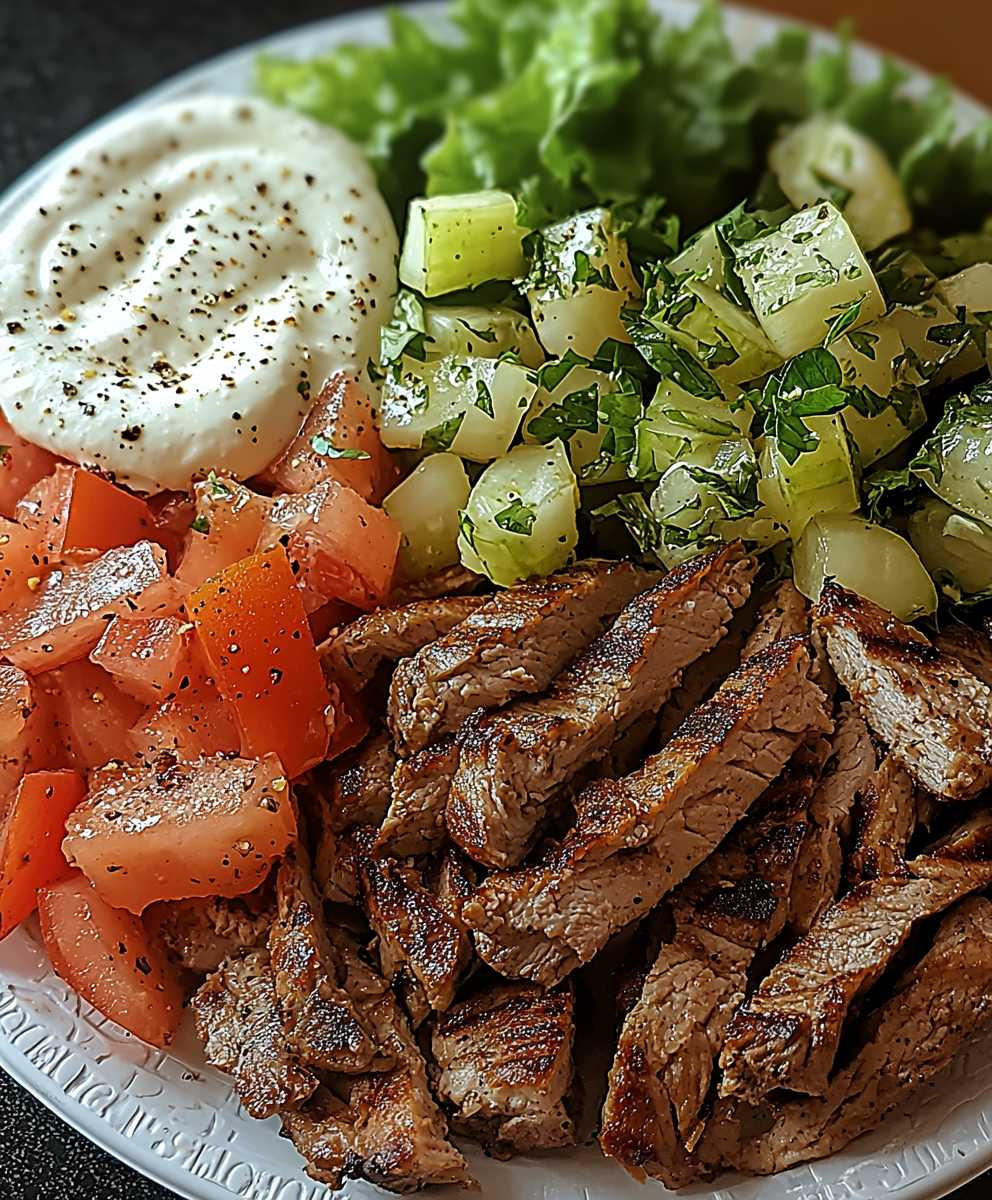 Low Carb Gyros Teller