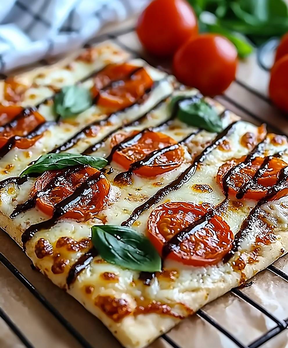 Caprese Pizza Blech