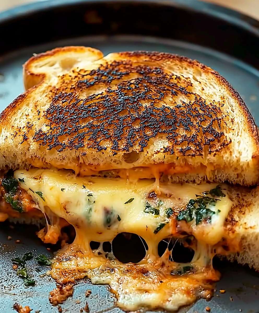 Gegrilltes Käsesandwich