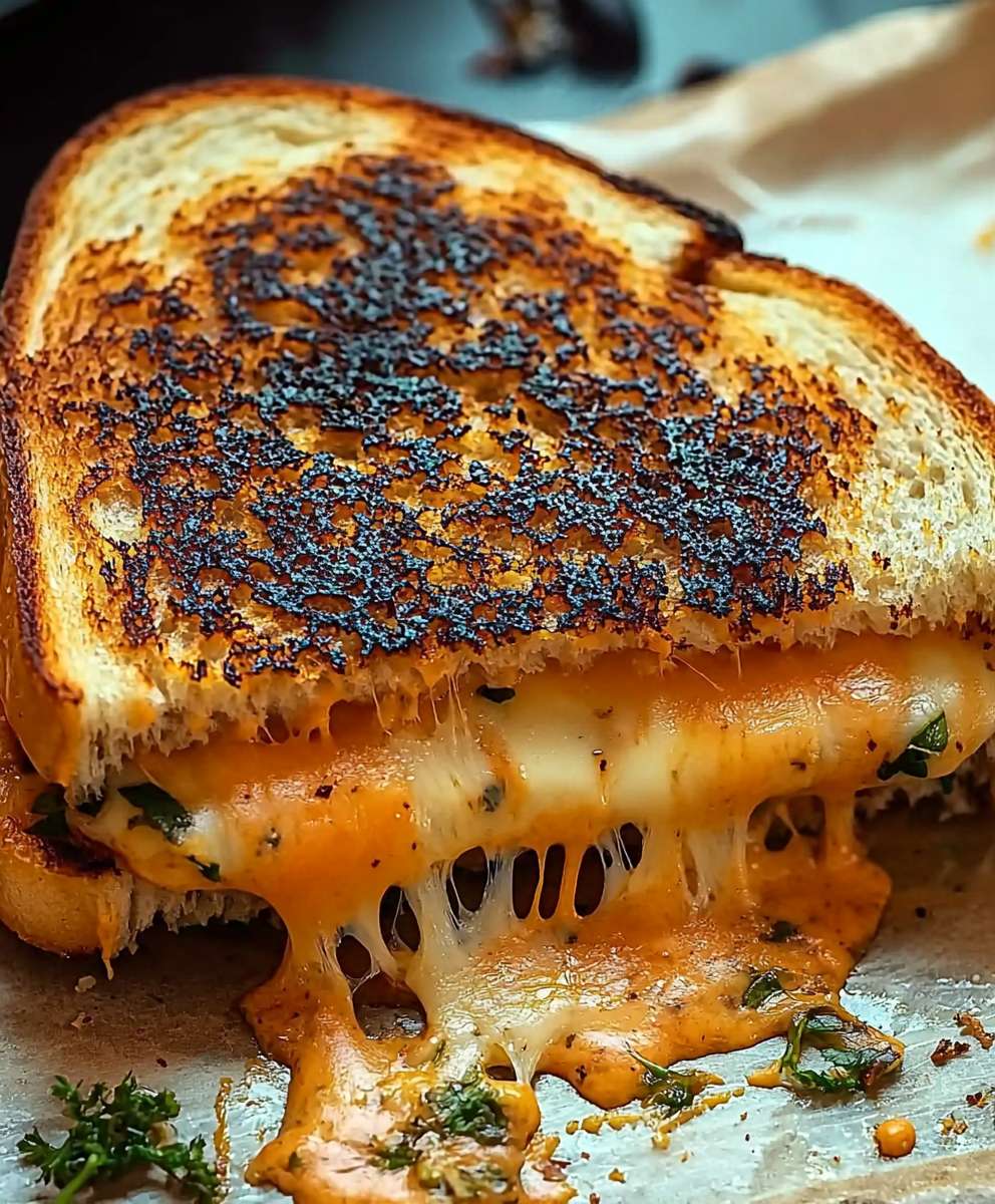 Gegrilltes Käsesandwich