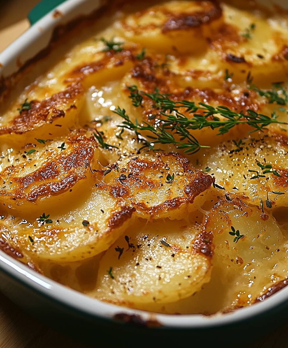 Gratinierte Kartoffeln einfach