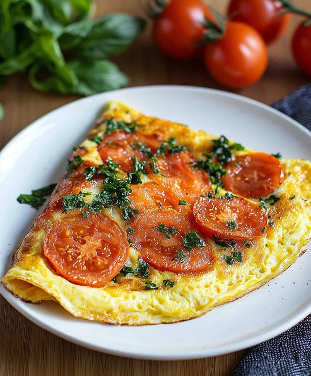 Tomaten Käse Omelett Mikrowelle