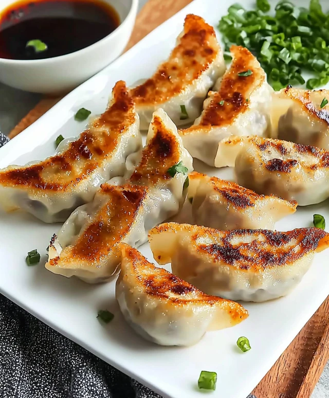 Gyoza Teigtaschen herstellen