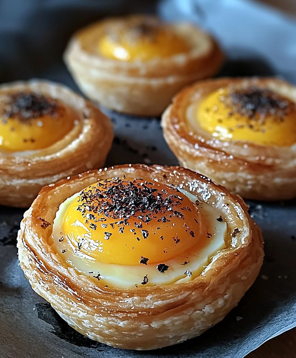 Spiegeleier Törtchen backen