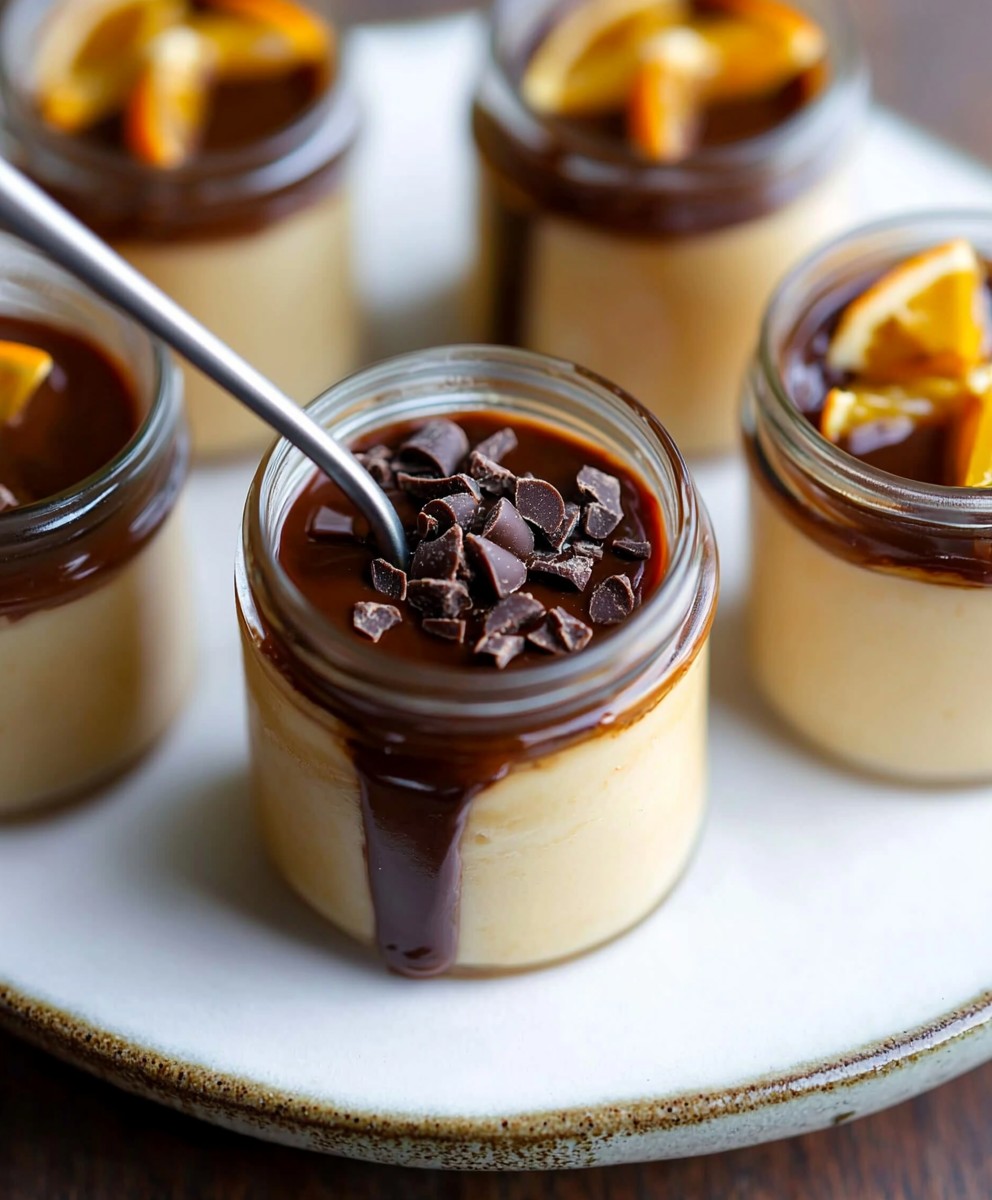 Orangenschokoladenröllchen