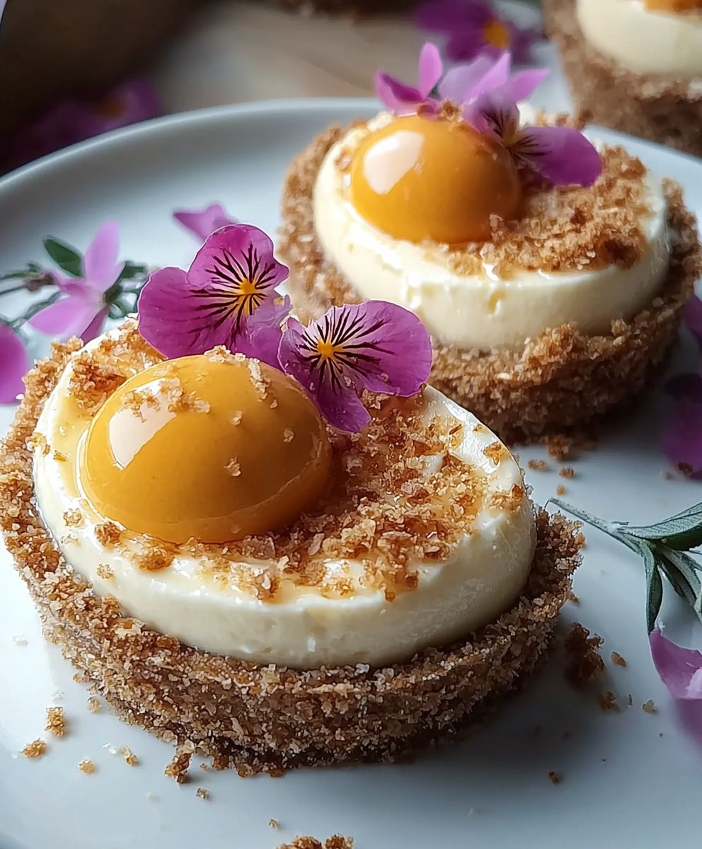 Ostereier Käsekuchen backen
