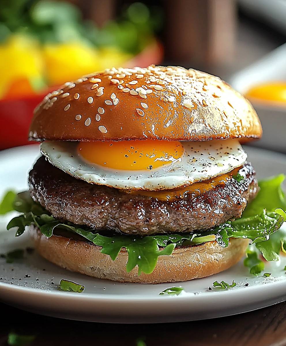 Mini Burger Wachtel Spiegelei