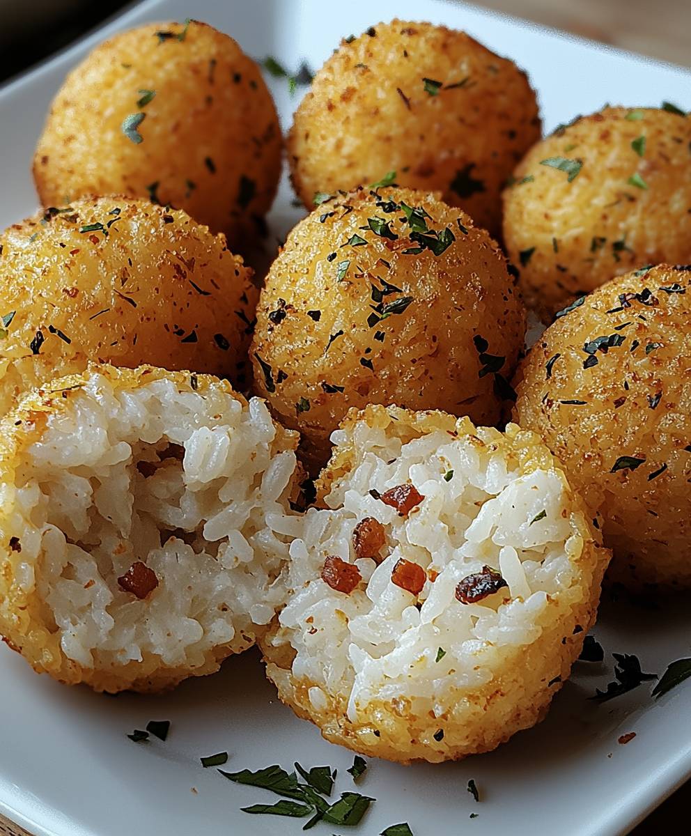 Arancini Italienische Reisbällchen