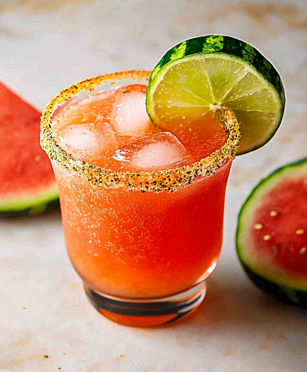 Wassermelonen Margarita selber machen