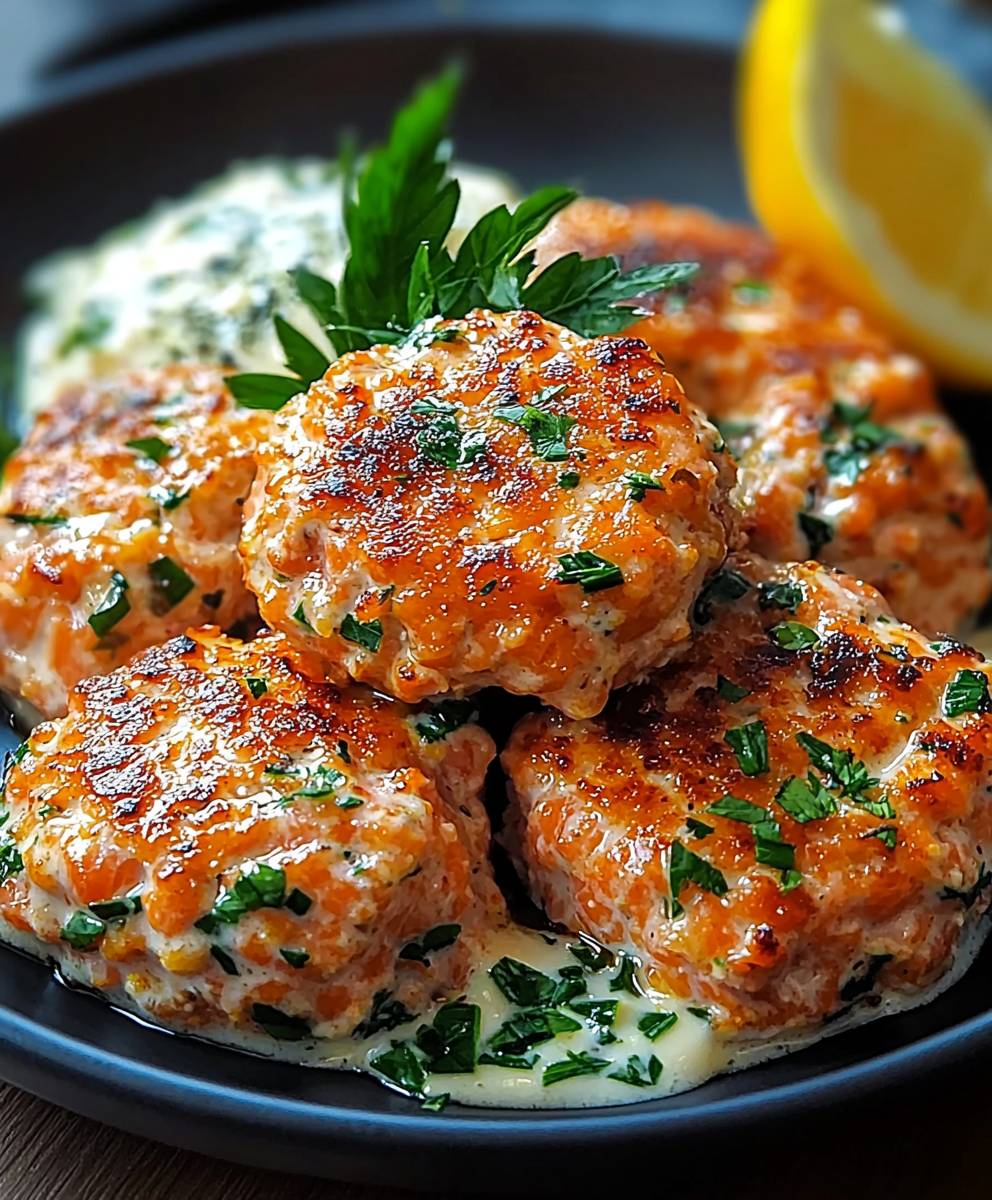 Lachsfrikadellen mediterran