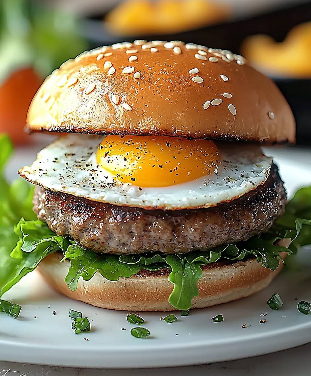 Mini Burger Wachtel Spiegelei