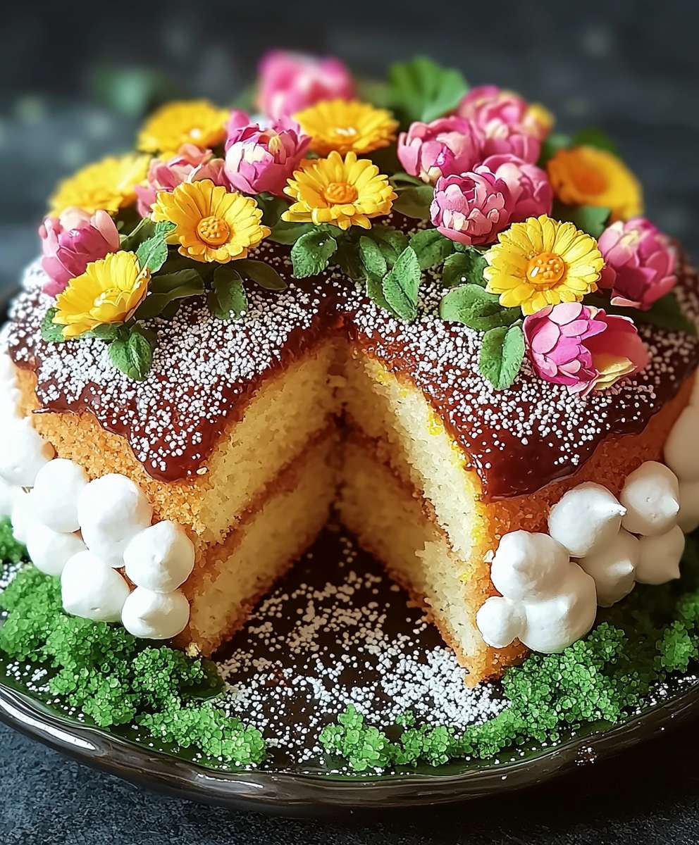 Frühlingskuchen backen
