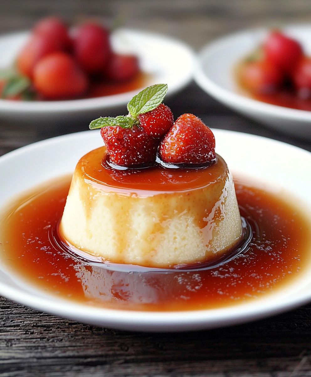 Karamellcreme zubereiten