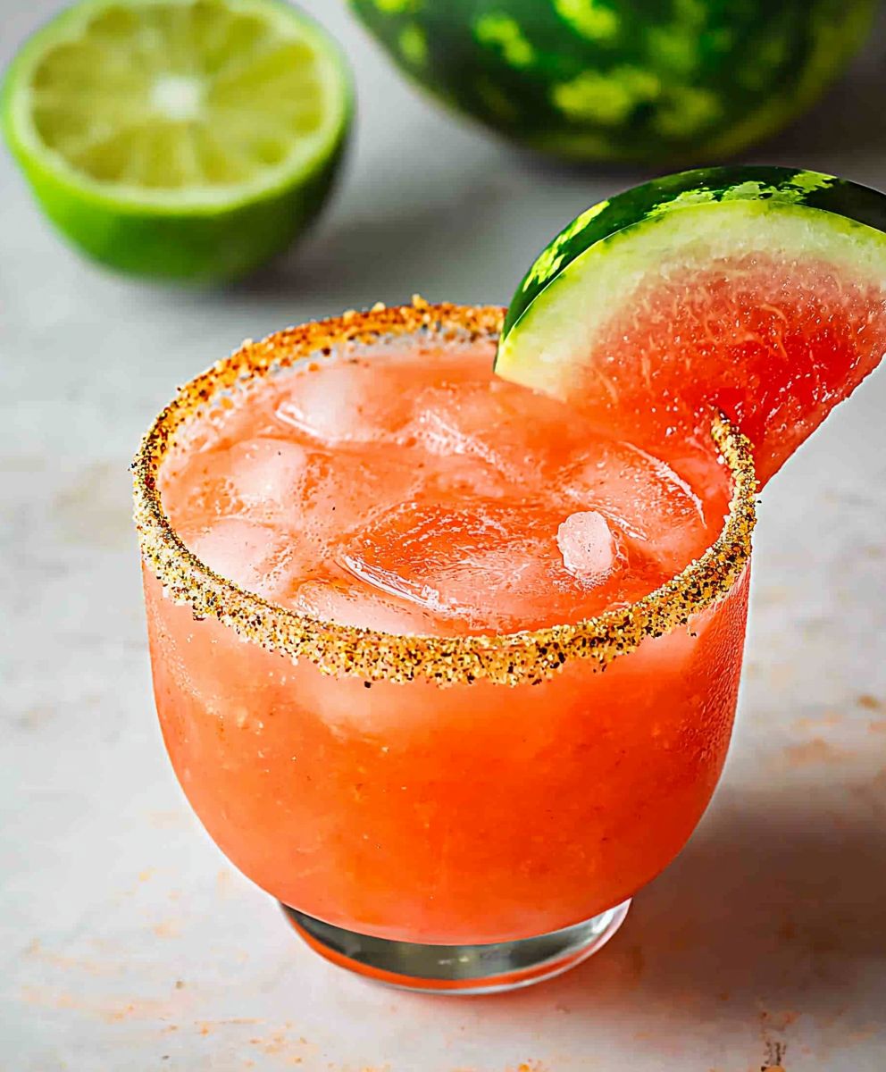 Wassermelonen Margarita selber machen