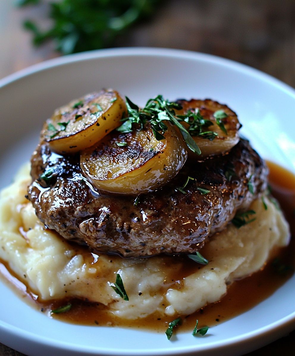 Salisbury Steak zubereiten