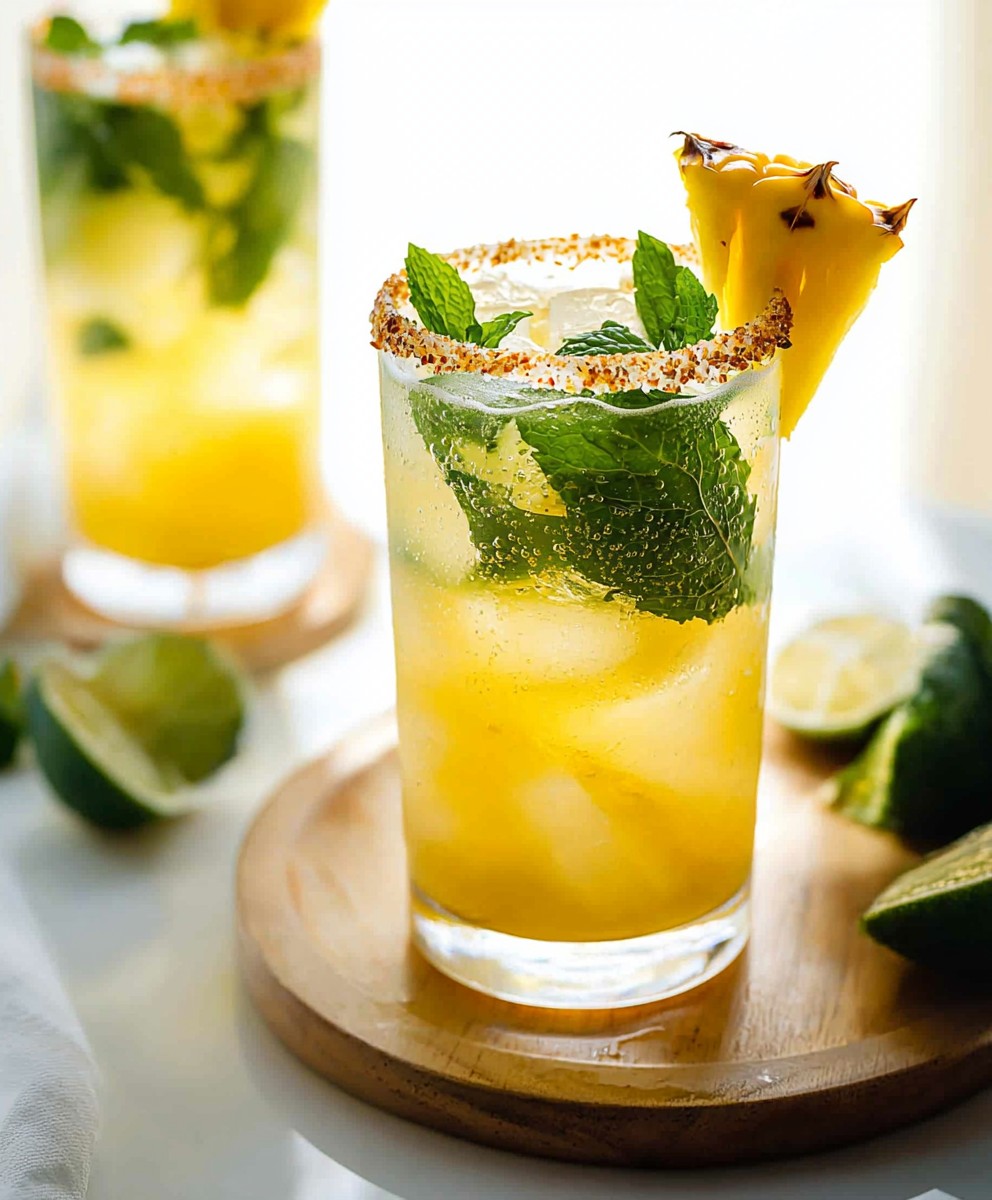 Ananas Mojito selber machen