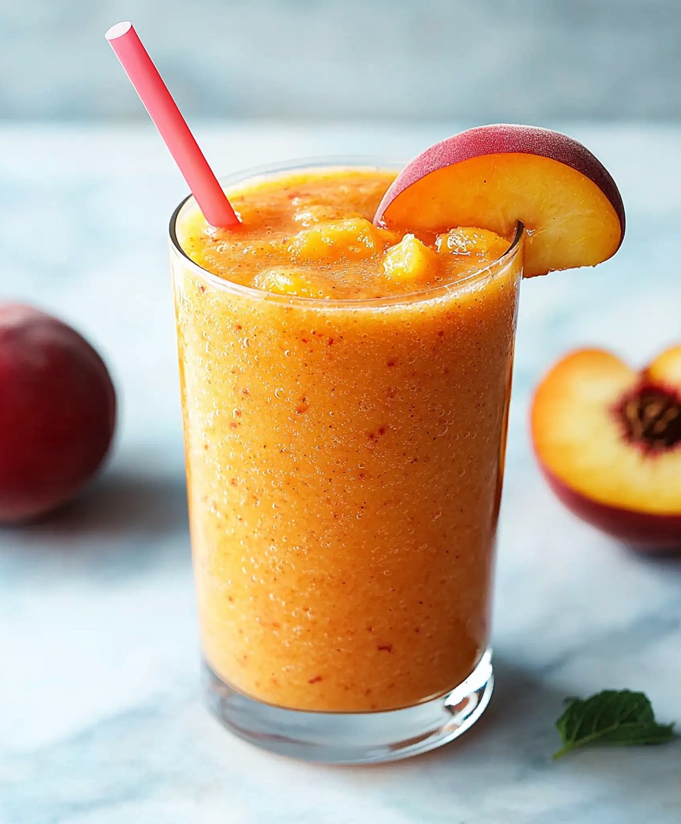 Ingwer Pfirsich Smoothie