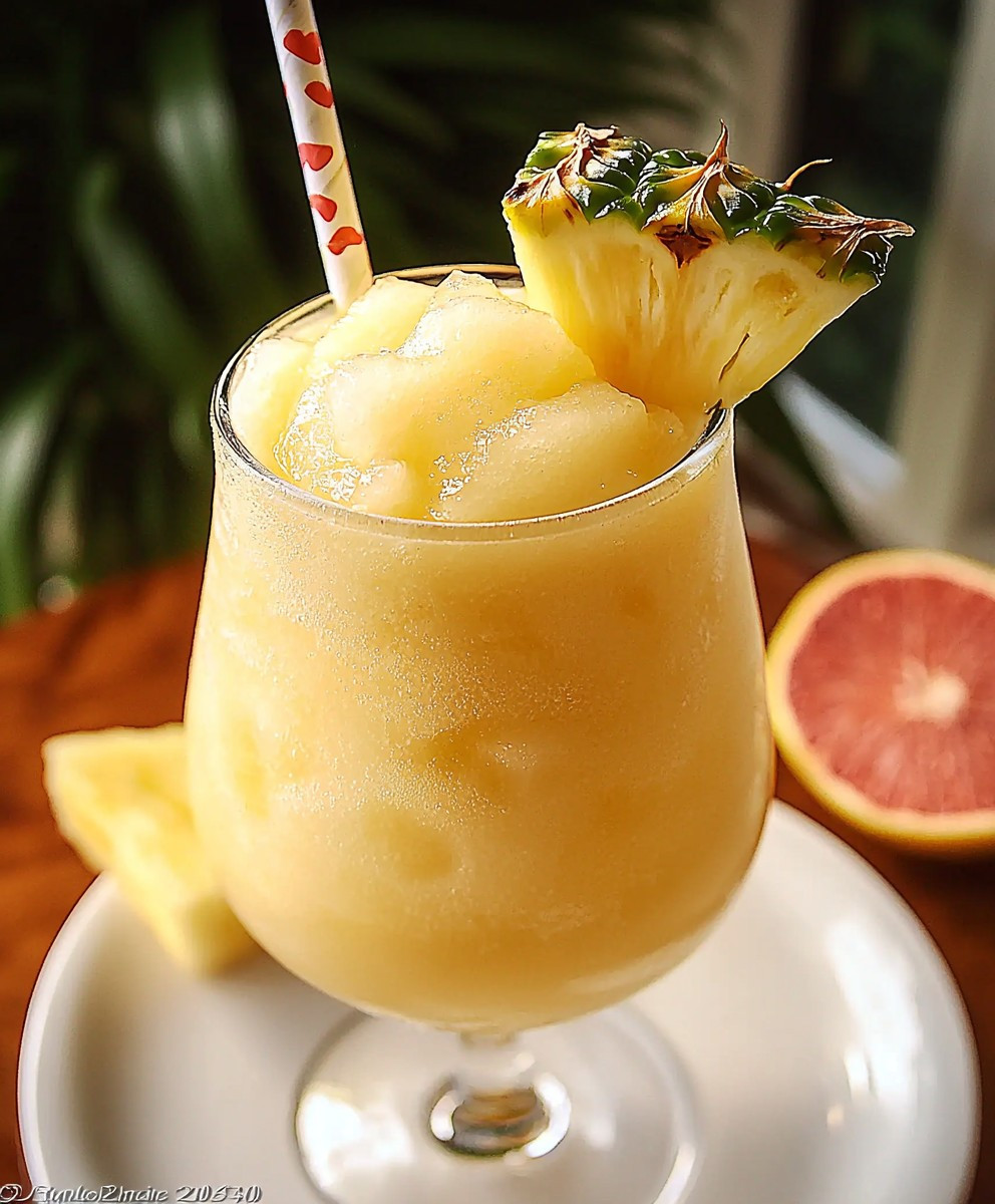 Ananas Rum Slushie