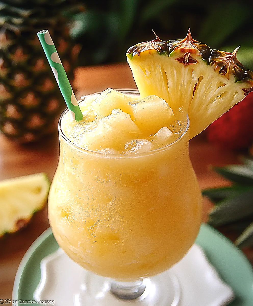 Ananas Rum Slushie