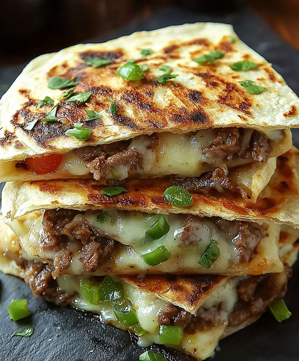 Käsesteak Quesadillas