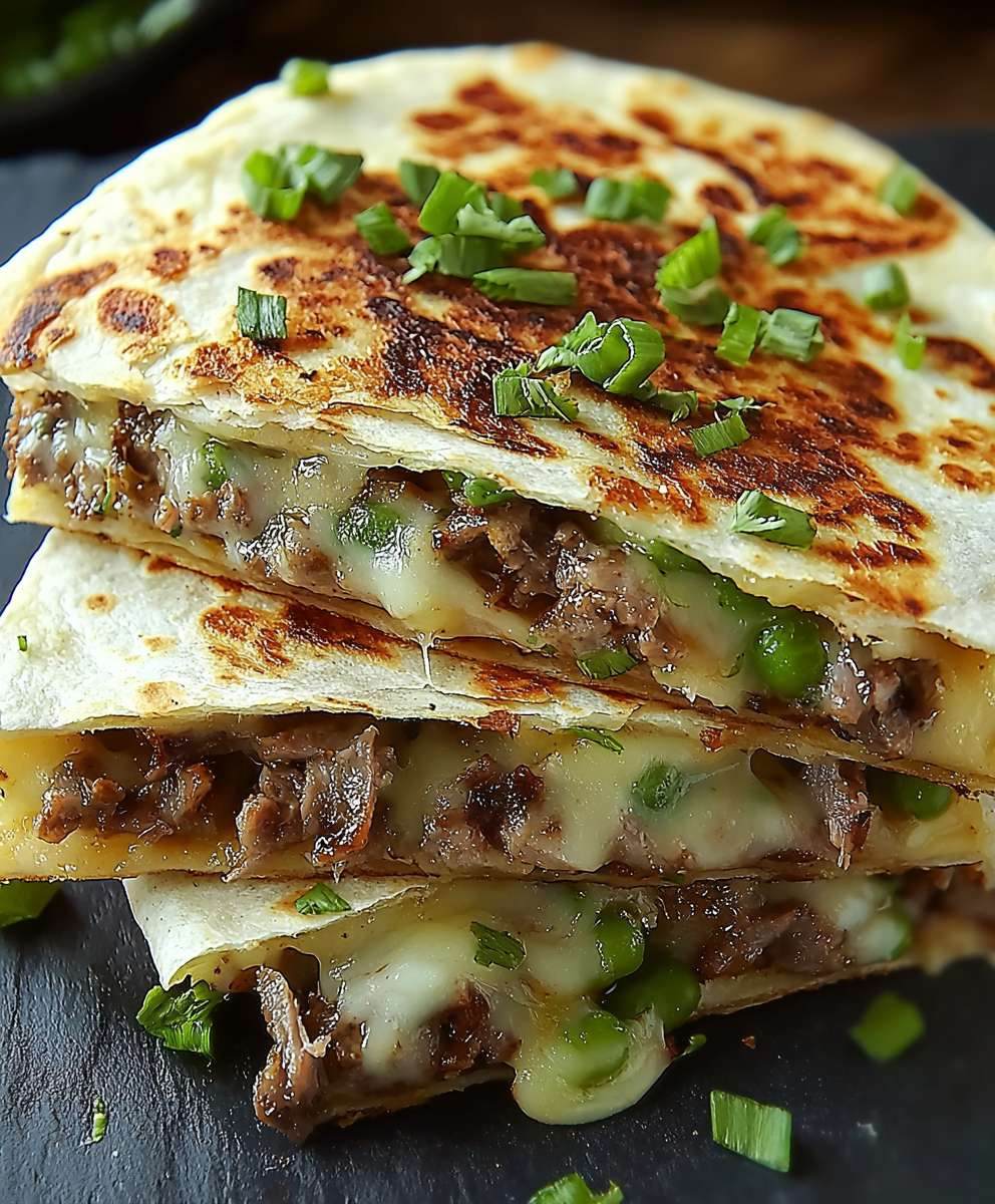 Käsesteak Quesadillas