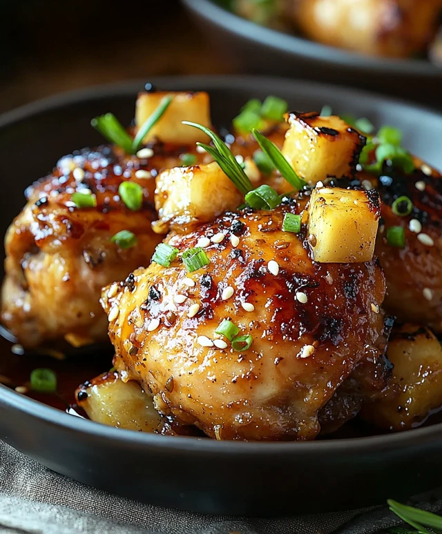 Hawaiianisches Hähnchen im Crock-Pot