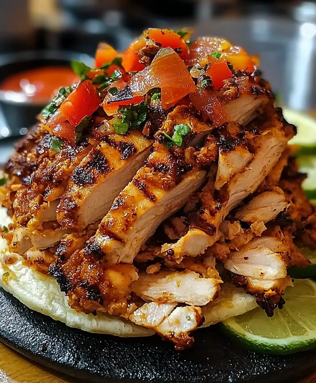 Geröstetes Hähnchen Shawarma