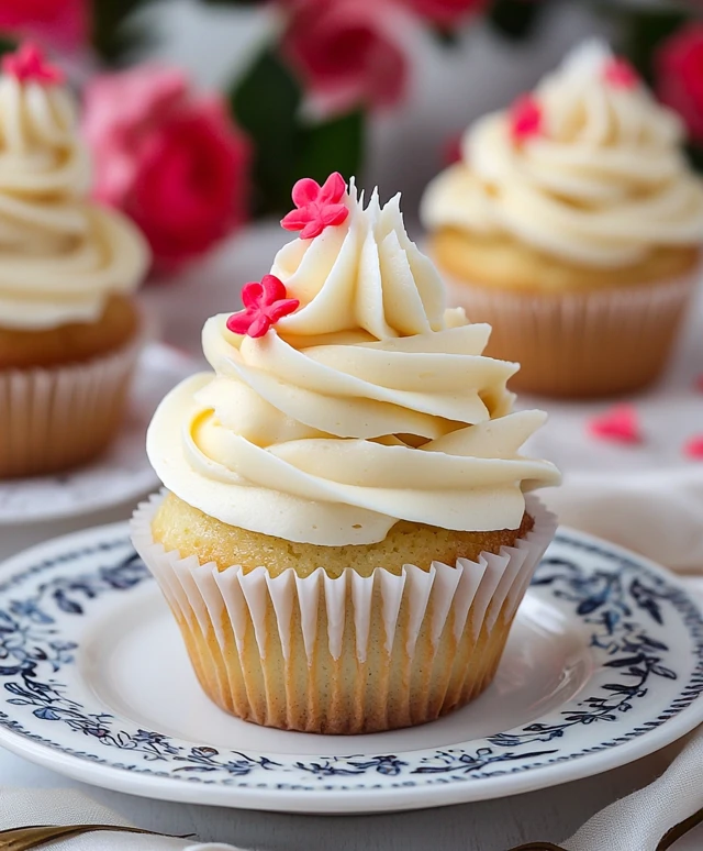Vanille Cupcakes mit Buttercreme